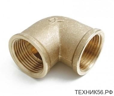 Угол 3/4" г/г латунь