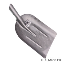 Лопата снеговая рельсовая сталь б/черенка 27*38см Z-4