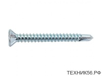 Саморез оконный белый цинк 3,9х32 сверло PH2