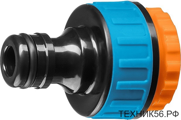 Адаптер 1/2"-3/4" вн. р. TPR-покрытие GRINDA TI-U Адаптер 1/2"-3/4" вн. р. TPR-покрытие GRINDA TI-U