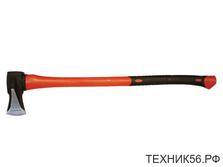 Колун 3,6кг, обрезиненнная рукоятка кованый