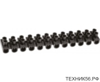 Клеммная колодка 0,75-4 мм2, 12 пар, 5А