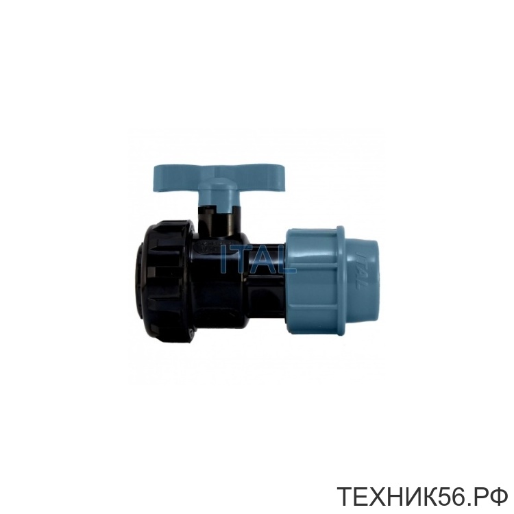 ПНД Кран 25 х 3/4" вн ПНД Кран 25 х 3/4" вн