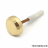 Держатель для зеркала золото под сверление d-22мм Soller (2шт)