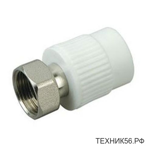 ПП Муфта с накидной гайкой 25*3/4в