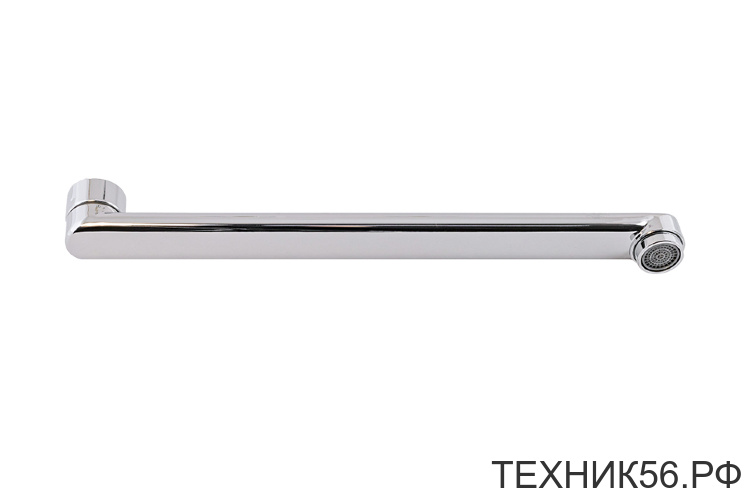 Гусак ванна плоский прямой 50см имп. L50F