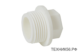 Заглушка 3/4" нар. пластик