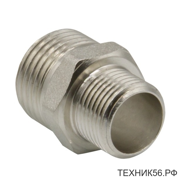 Ниппель 1/2"x3/8" ш/ш латунь