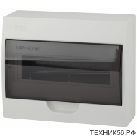 Бокс на 10 модулей, пластиковый, ЩРН-П-10 IP41 (220*200*95мм) ЭРА SIMPLE