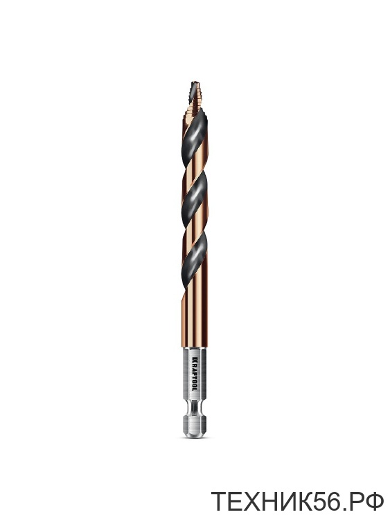 Сверло по металлу 8.0х117мм IMPACT READY KRAFTOOL STEP POINT