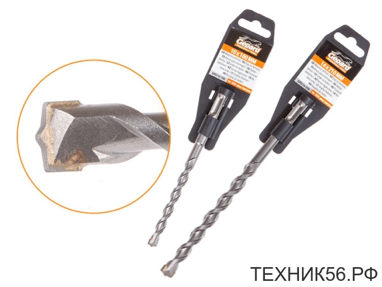 Бур по бетону SDS PLUS Профи 5 х 50/110 мм GEPARD