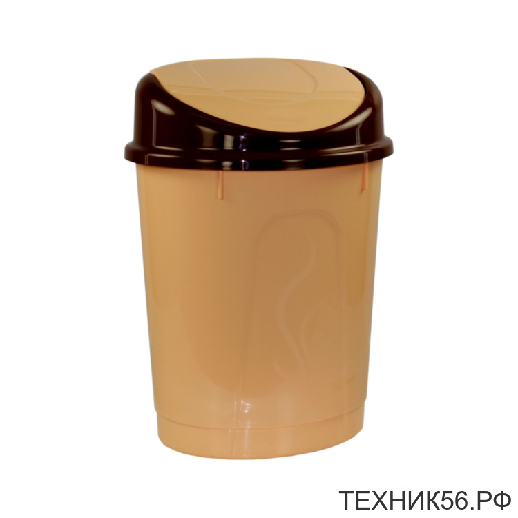 Контейнер для мусора 8л (овальный) М1550 М4166 М7003