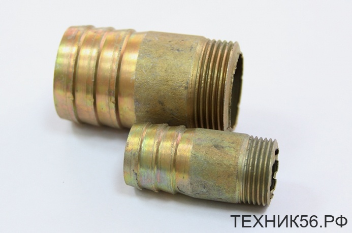 Штуцер оцинк. 1 1/4" нар