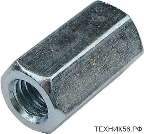 Гайка М10 соединительная