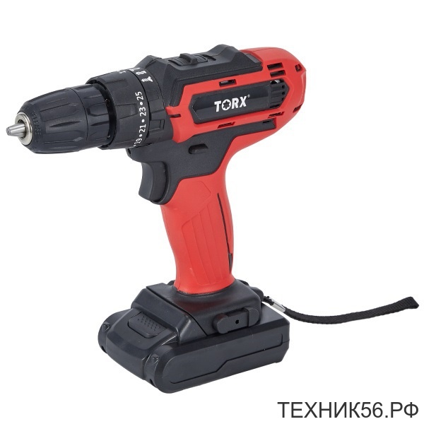 Дрель-шуруповерт аккум. 20В, 35Нм CID-21C TORX