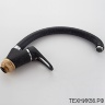 Смеситель для кухни L 5913 F, D35мм, черный матовый, латунь LEDEME