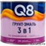 Грунт-эмаль по ржавчине 3в1 FORMULA 1,8кг чёрная