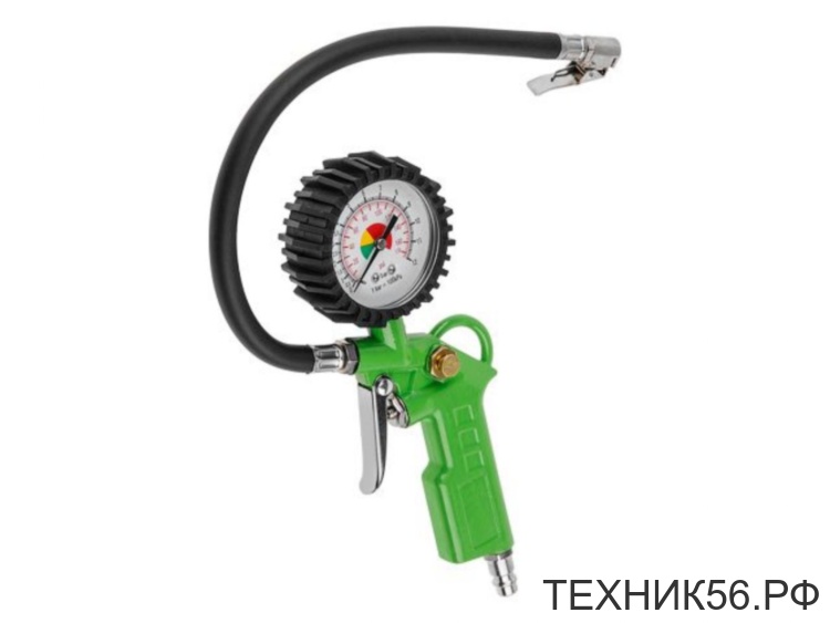Пистолет для подкачки шин TIG-1 с манометром ECO