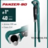 Ключ трубный прямые губки №1 (макс. 40мм) индукционная закалка KRAFTOOL PANZER-90