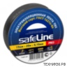 Изолента ПВХ 19мм*20м чёрная Safeline