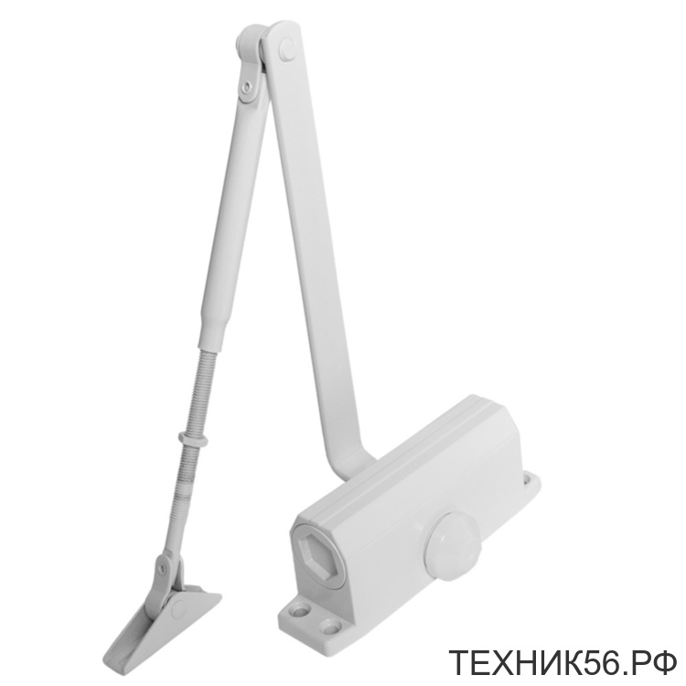 Доводчик дверной 15-60кг DCTR15-60 WH белый Ajax