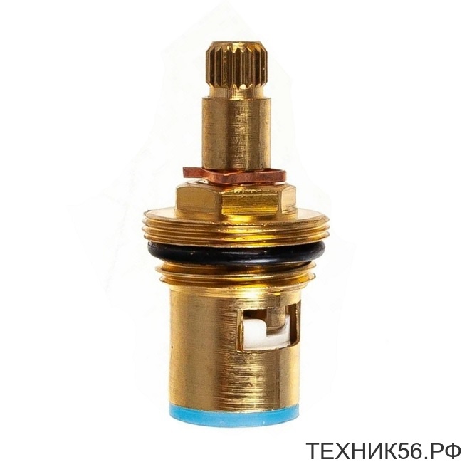Кран-букса 20 шлиц 2 резьбы, имп. L52-4 (575-189)