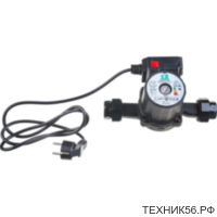 Насос циркуляционный 25/6-180 кабель 60 см с вилкой, гайки в комплекте PUMPMAN TRS