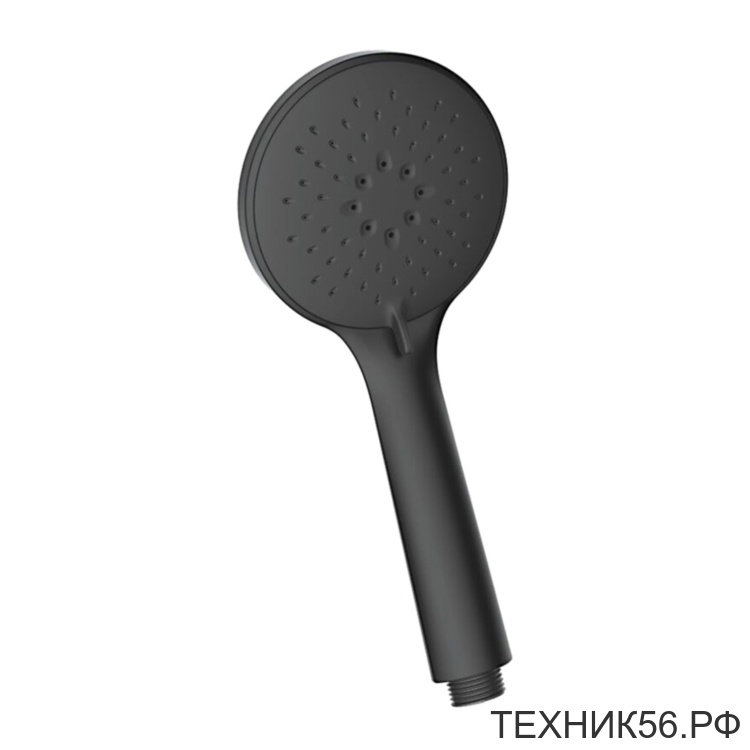 Лейка душевая LD001B, 2 режима, чёрная Ledeme