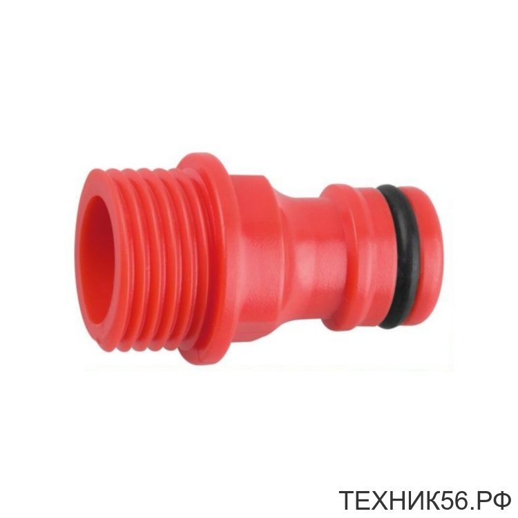 Адаптер пластмассовый 1/2" внешняя резьба GRINDA Адаптер пластмассовый 1/2" внешняя резьба GRINDA