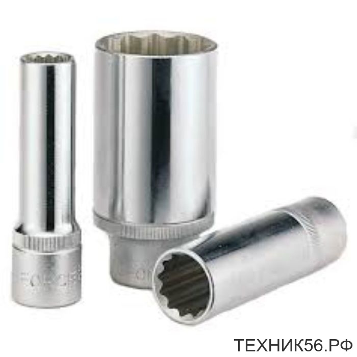 Головка торцевая удлиненная 1/2" - 20 мм 12 граней Force