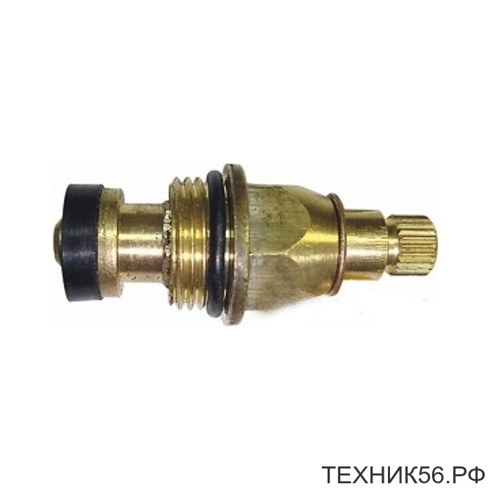 Кран-букса 3/8" резина 24 шлиц