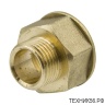 Переходник 1/2"в х 3/8"н латунь