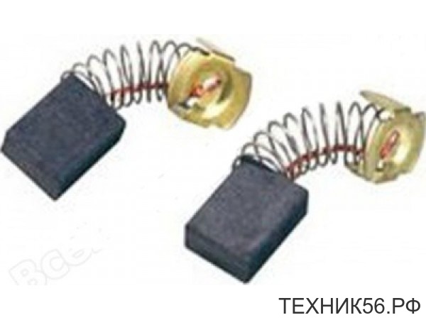 Щетка Э/У 8 х 14,5 х 17 (для Интерскол УШМ-2300Wt) пружина, пятак-уши Щетка Э/У 8 х 14,5 х 17 (для Интерскол УШМ-2300Wt) пружина, пятак-уши