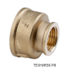 Муфта переходная 3/4"x1/2" г/г латунь