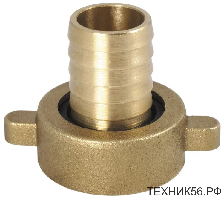 Штуцер c накидной гайкой 3/4" вн. x 18 мм