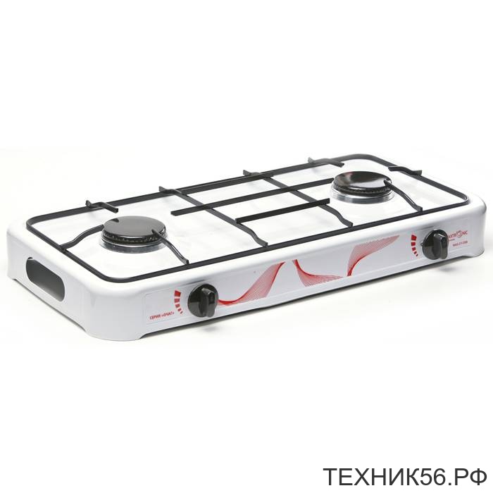 Газовая плита 2 конф. MAXTRONIC MAX-AO-002 белая