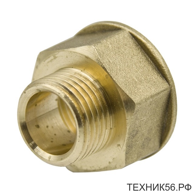 Переходник 1 1/2"в х 1"н латунь Переходник 1 1/2"в х 1"н латунь