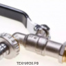 Кран водоразборный шаровый с носиком 1/2" латунь нар. рез. TIM DE1224