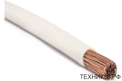 Провод ПуГВнг(А)LS 1*6 белый ГОСТ Провод ПуГВнг(А)LS 1*6 белый ГОСТ