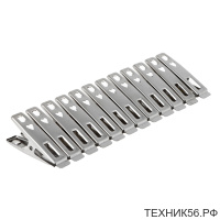 Прищепки нержавеющая сталь 12шт VETTA 453-107