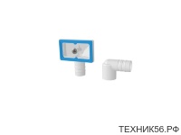 Перелив для сифона прямоугольный AVE129726