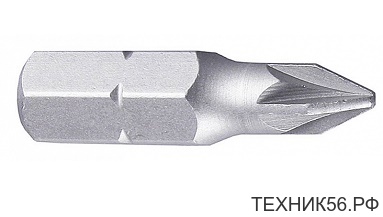 Бита PZ №1, 25мм (цена 1шт)