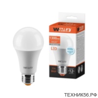 Лампа светодиодная E27 20Вт 4000K 220V 1650Лм 122x65мм Wolta