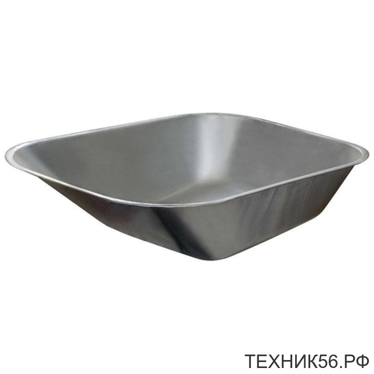 Корыто для садовой тачки WB 4107 оцинк., 150кг, 65л