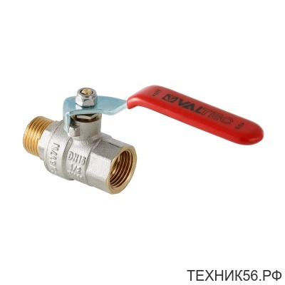 VT 215 Кран шаровый 1/2" г/ш ручка VALTEC (латунь)