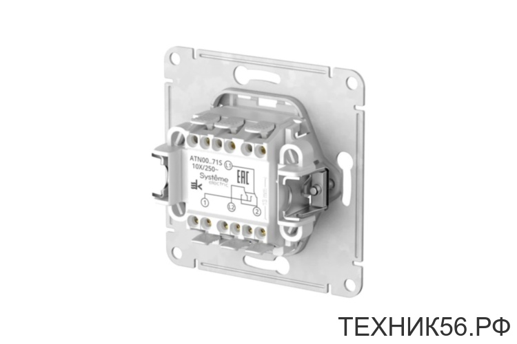 Systeme Electric AtlasDesign перекрёстный переключатель СУ 1 кл. бел. Antibacterial (пласт. осн.) ATN000171 Systeme Electric AtlasDesign перекрёстный переключатель СУ 1 кл. бел. Antibacterial (пласт. осн.) ATN000171