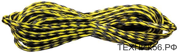 Веревка полиэтиленовая 6 мм х 20 м, 1500 текс, р/н= 315 кгс FIT