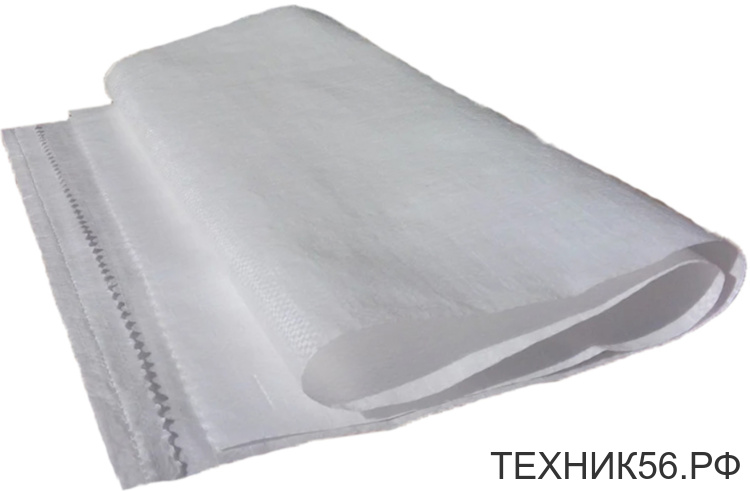 Мешки ПП белый пищевой 55*105см