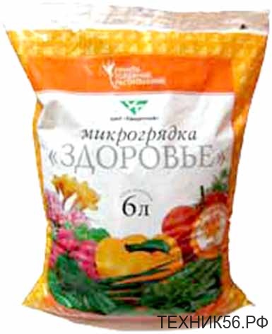 Грунт Здоровье 6л (удмуртторф)