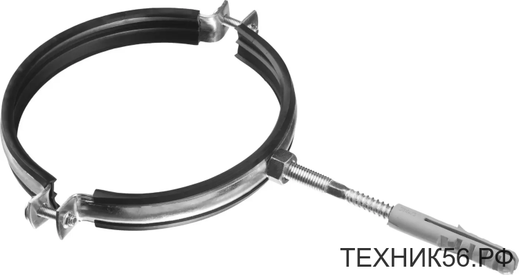 Хомут с резинкой 3 1/2" (99-105мм)
